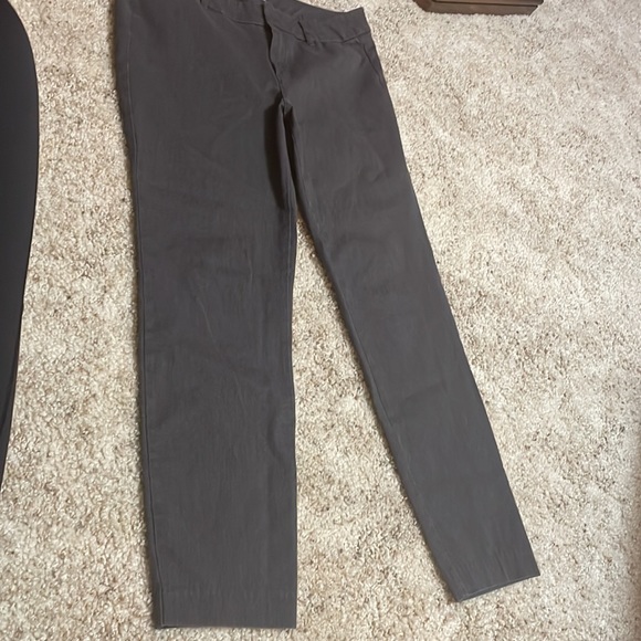 Old Navy Pixie Gray Work Pants - Picture 2 of 4
